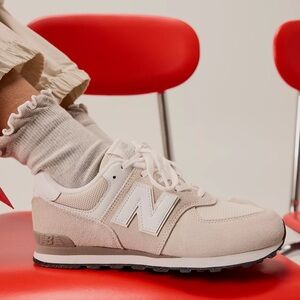 New Balance Big Kids 574 Casual Sneakers GC574EVW
